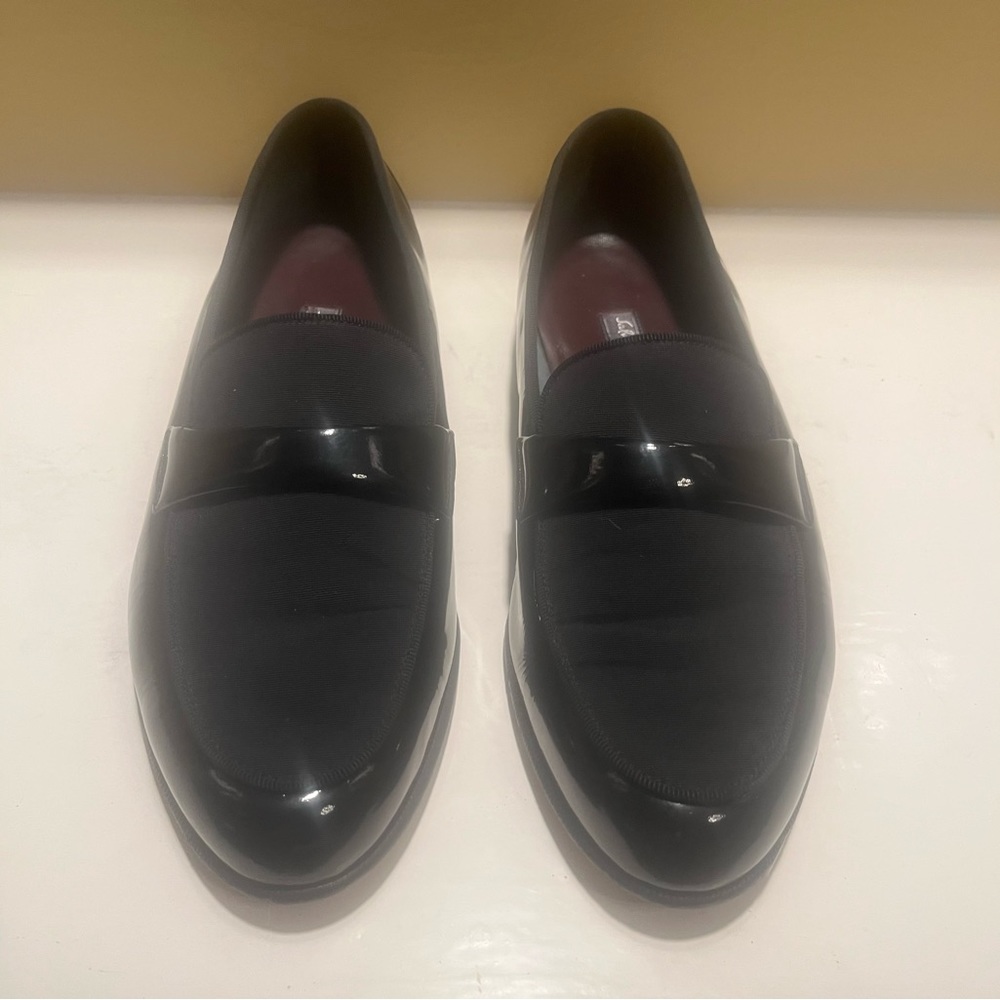 Salvatore Ferragamo black dress shoes size 11